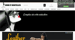 Desktop Screenshot of cuiretdentelles.com